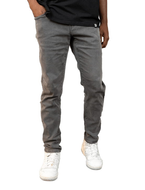 Slim Dark Grey Jeans Dapper Boi - Main Image