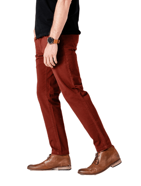 Burgundy chinos - Business trousers