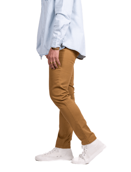 Slim Khaki Chino Pants