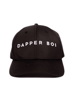 Dapper Boi Hats Black Rounded DB Active Sweatproof Cap