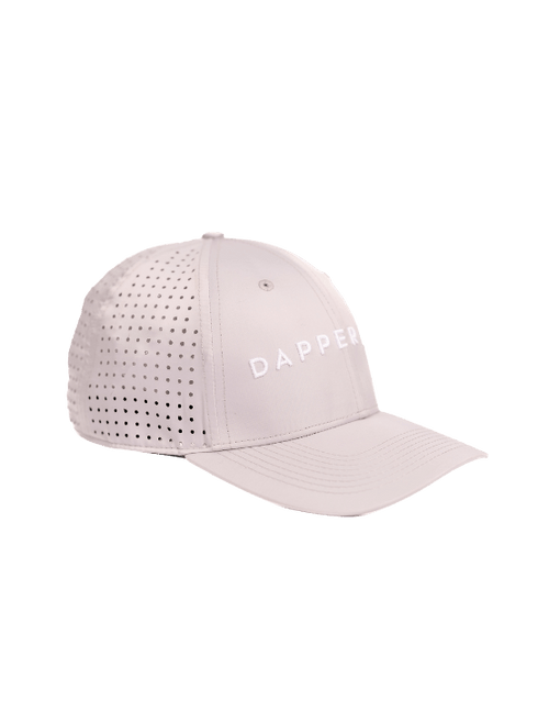 Dapper Boi Hats Grey Rounded DB Active Sweatproof Cap