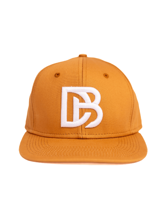 Dapper Boi Hats Tan Flat Brim Snapback