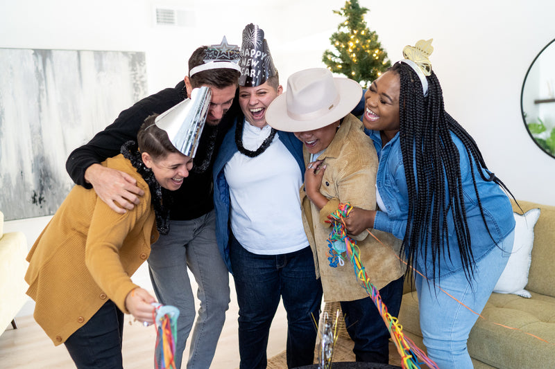 DB crew celebrating the new year. dapperboi.com