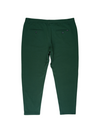 Slim Green Casual Knit Pants
