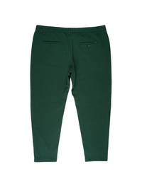 Slim Green Casual Knit Pants