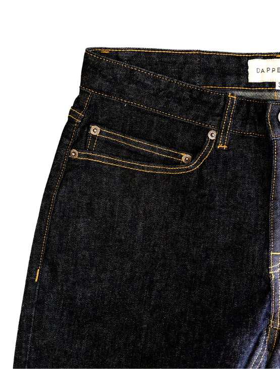 Indigo Jean Shorts