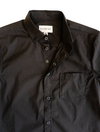 Slate Black Essential Long Sleeve Button-Up