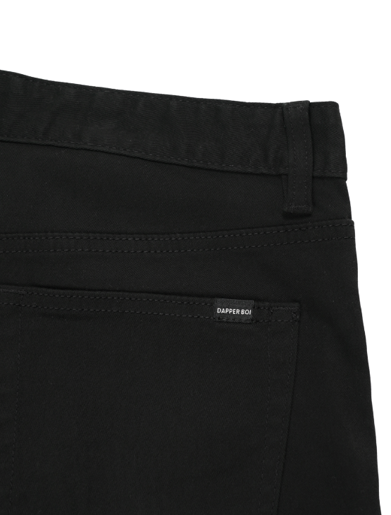 Black Chino Shorts
