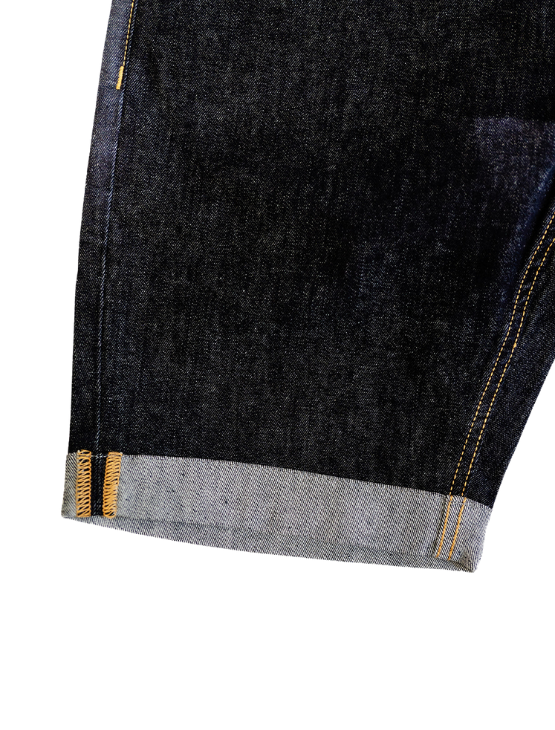 Indigo Jean Shorts
