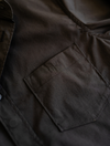 Slate Black Essential Long Sleeve Button-Up
