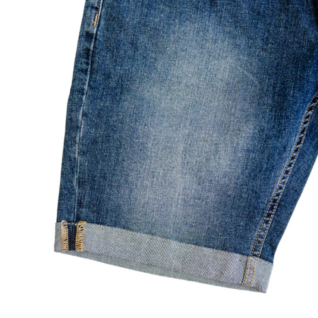 Indigo Jean Shorts | Dapper Boi