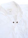 White Essential Long Sleeve Button-Up