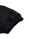 Pre-Order: Black Short Sleeve Button-Up with Ribbed Cuff