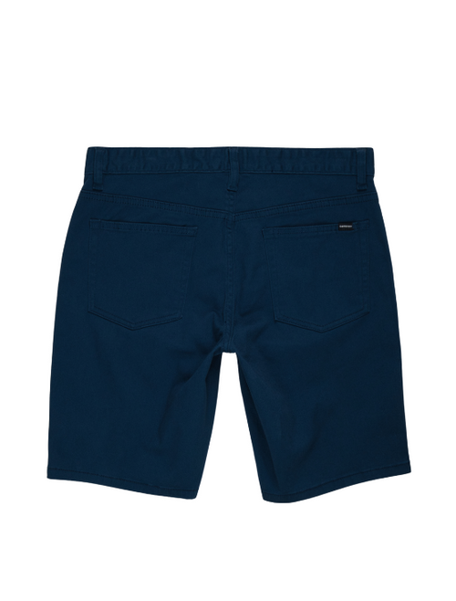 Steel Blue Chino Shorts