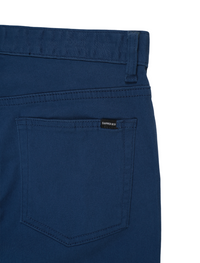 Steel Blue Chino Shorts