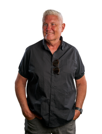Pre-Order: Black Short Sleeve Button-Up with Ribbed Cuff
