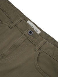 Olive Chino Shorts