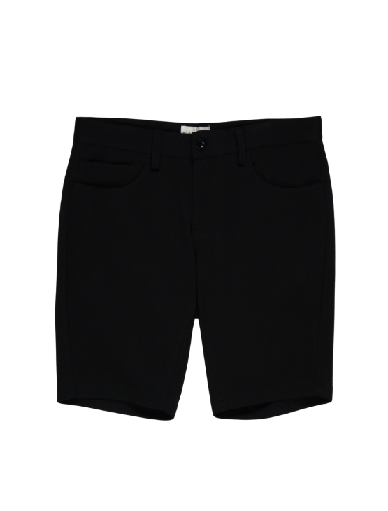 パンツ NKNIT vegan leather short pants black vegan leather short pants | NKNIT