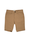 Khaki Casual Knit Shorts