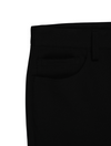 Black Casual Knit Shorts