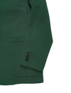 Green Casual Knit Blazer