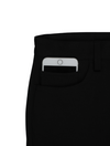 Black Casual Knit Shorts