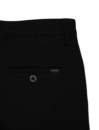 Black Casual Knit Shorts