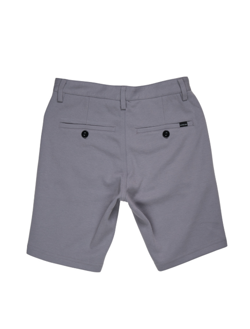 Light Grey Casual Knit Shorts