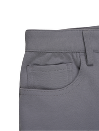 Light Grey Casual Knit Shorts