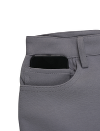 Light Grey Casual Knit Shorts