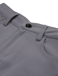 Light Grey Casual Knit Shorts