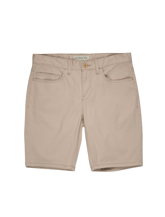 Cream Chino Shorts