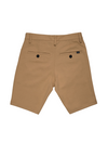 Khaki Casual Knit Shorts