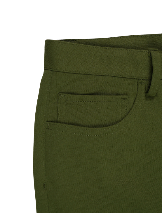 Emerald Casual Knit Shorts