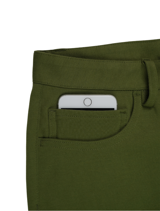 Emerald Casual Knit Shorts