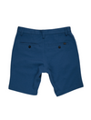 Steel Blue Casual Knit Shorts