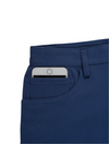 Steel Blue Casual Knit Shorts