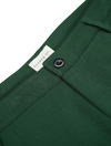 Slim Green Casual Knit Pants