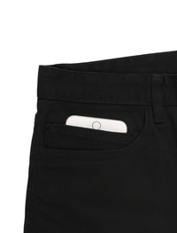Black Chino Shorts