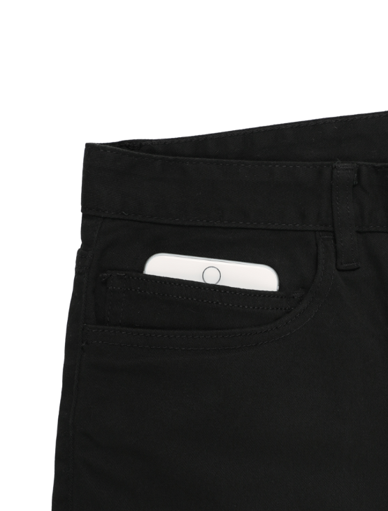 Black Chino Shorts