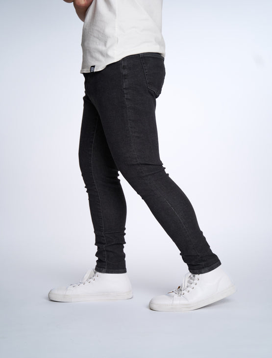 Skinny Dark Grey Jeans Dapper Boi - Main Image