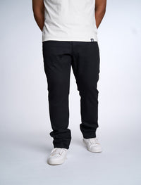 Slim-Straight, Premium Black Stretch Jeans