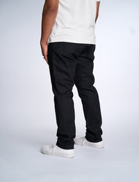 Slim-Straight, Premium Black Stretch Jeans