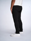 Slim Black Casual Knit Pants