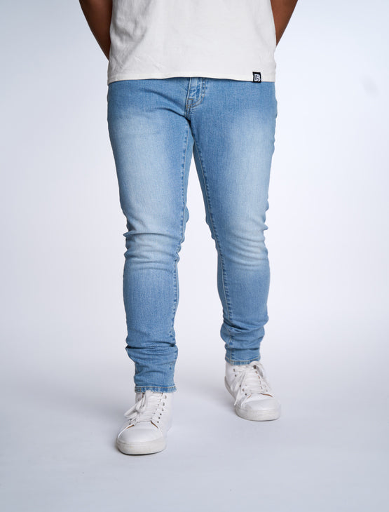 Slim Light Indigo Wash Jeans