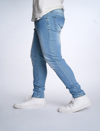 Slim Light Indigo Wash Jeans