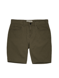 Olive Chino Shorts