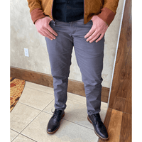 Dapper Boi 46 FINAL SALE: Grey Slim Chino Pants (Size 46)