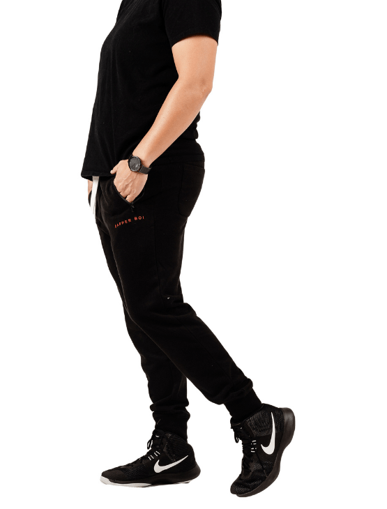 Dapper Boi Bottoms Black DB Joggers