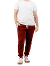 FINAL SALE: Deep Red DB Joggers
